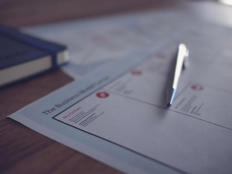 Documents and laptop used for profile and privacy review