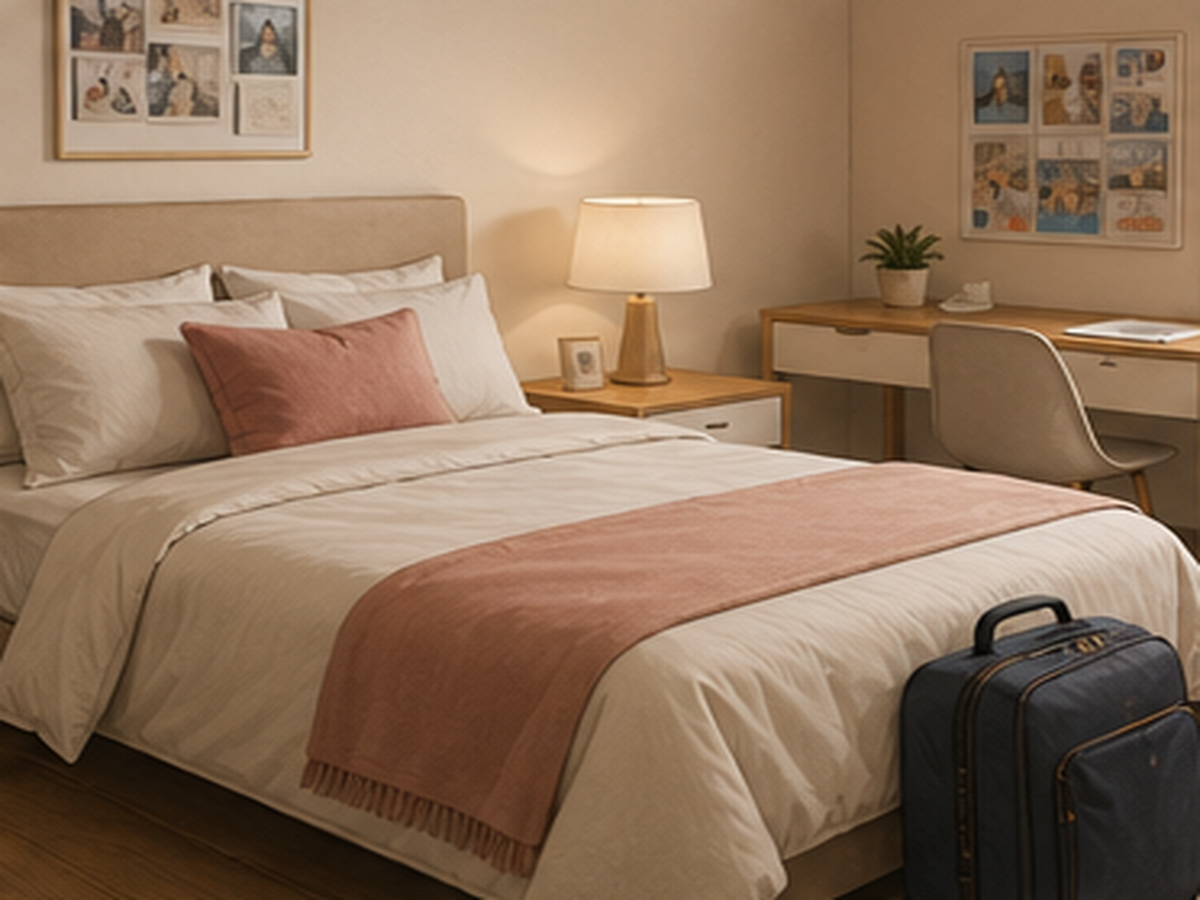 Au pair room setup guide for host families